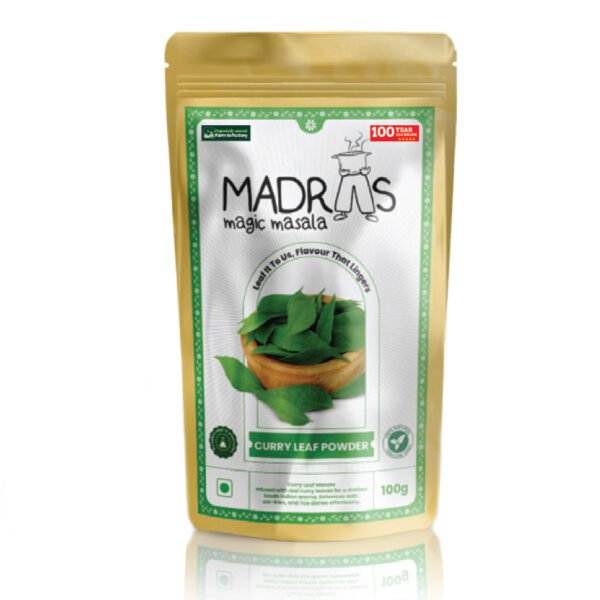 curry leaf powder Madras Magic Masala Curry Leaf Powder