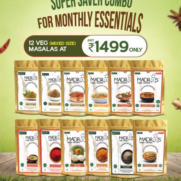Madras Magic Masala Super Saver Combo (Veg)